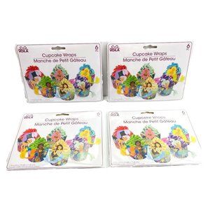 Cupcake Wrappers Mermaids 24pcs